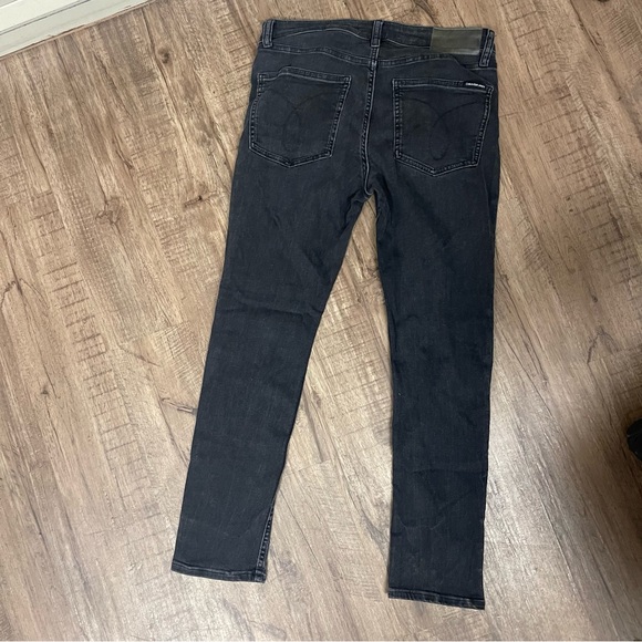 Calvin Klein Jeans black skinny jeans Women’s 32x30 - Picture 6 of 9